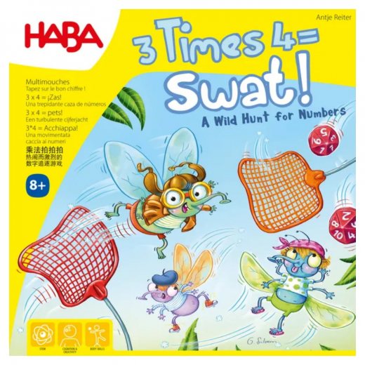 3 Times 4 = Swat! i gruppen SÄLLSKAPSSPEL / Pedagogiska spel hos Spelexperten (2012173002)