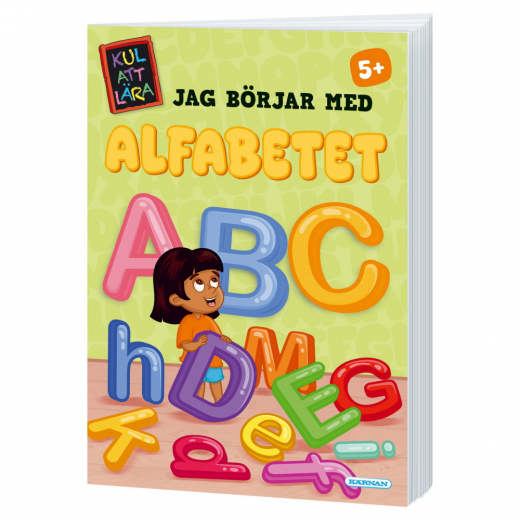 Kul Att Lära - Jag Börjar Alfabetet i gruppen LEKSAKER / Skapa & måla / Skriva och Rita hos Spelexperten (201287)
