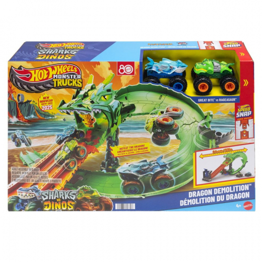Hot Wheels Dragon Demolition i gruppen LEKSAKER / Leksaksfordon / Hot Wheels hos Spelexperten (2025036)