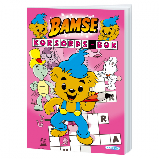 Korsordsbok - Bamse i gruppen LEKSAKER / Skapa & måla / Skriva och Rita / Pysselböcker hos Spelexperten (203120)