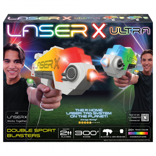 Laser X Ultra Double Sport Blasters i gruppen LEKSAKER / Actionlek / Laser X hos Spelexperten (20336)