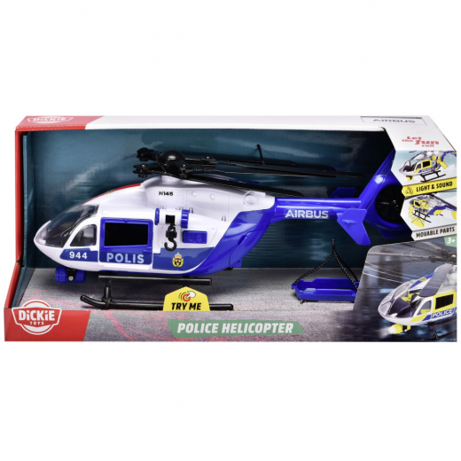 Dickie Toys - Svensk Polishelikopter 36 cm i gruppen LEKSAKER / Leksaksfordon hos Spelexperten (203716028033)