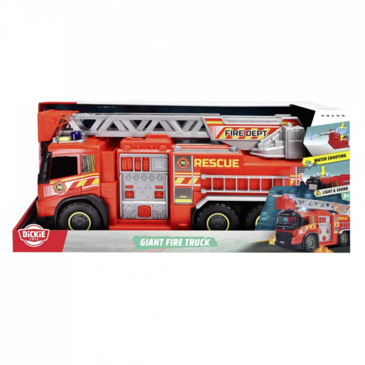 Dickie Toys - Volvo Brandbil 57 cm i gruppen LEKSAKER / Leksaksfordon hos Spelexperten (203719031)