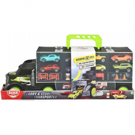 Dickie Toys - Biltransport Förvaringsväska i gruppen LEKSAKER / Leksaksfordon hos Spelexperten (203747007)