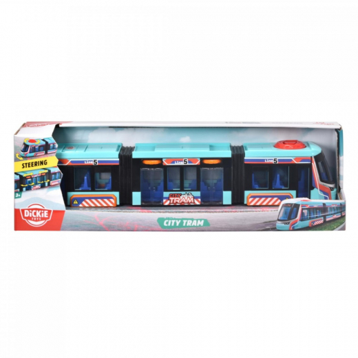 Dickie Toys - Siemens Spårvagn i gruppen LEKSAKER / Leksaksfordon hos Spelexperten (203747016Y06)