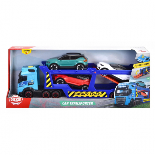 Dickie Toys Biltransport Med Bilar i gruppen LEKSAKER / Leksaksfordon hos Spelexperten (203747017)