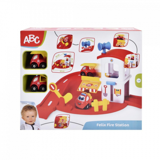 ABC Felix Brandstation i gruppen LEKSAKER / Barn & baby / Barn & babyleksaker hos Spelexperten (204117001)