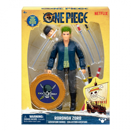 One Piece Actionfigur Zoro 15cm  i gruppen LEKSAKER / Samlarprylar / One Piece Samlarprylar hos Spelexperten (20471)