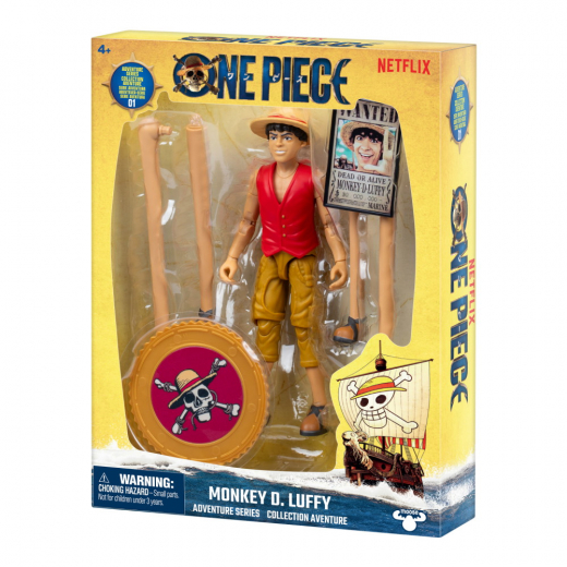 One Piece Actionfigur Luffy 15cm i gruppen LEKSAKER / Figurer och lekset hos Spelexperten (20474)