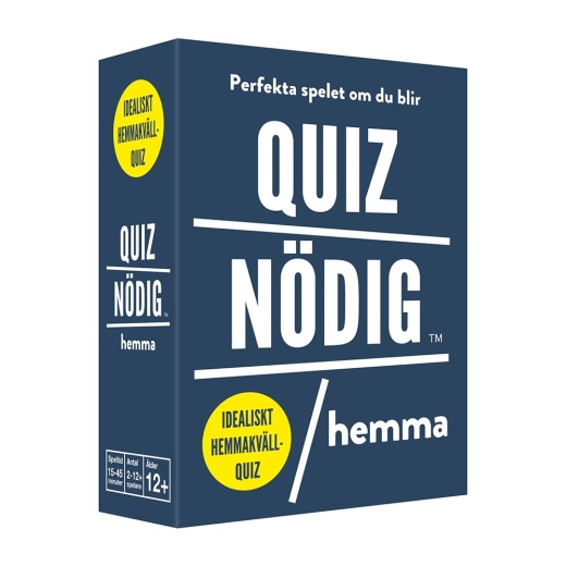 Quiznödig - Hemma i gruppen SÄLLSKAPSSPEL / Festspel hos Spelexperten (2100617)