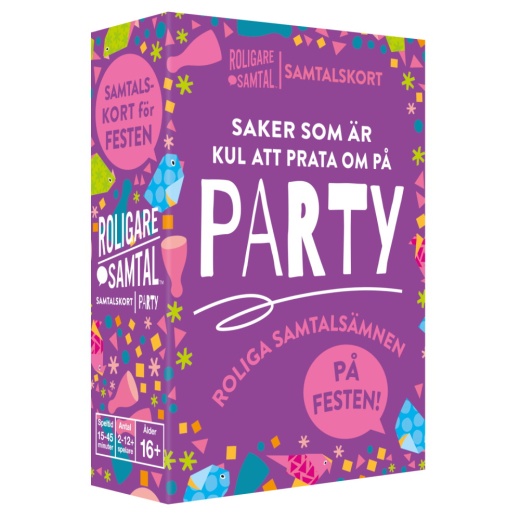 Roligare Samtal: Party i gruppen SÄLLSKAPSSPEL / Festspel hos Spelexperten (2100709)