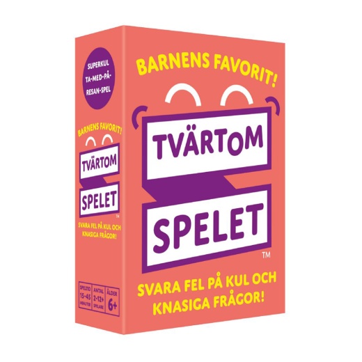 Tvärtomspelet i gruppen SÄLLSKAPSSPEL / Resespel hos Spelexperten (2100716)