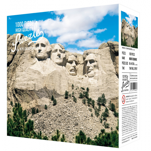 Kylskåpspoesi Pussel - Mount Rushmore 1000 Bitar i gruppen PUSSEL / 1000 bitar hos Spelexperten (2100860)