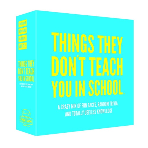 Things they don´t teach you in school i gruppen SÄLLSKAPSSPEL hos Spelexperten (21019)
