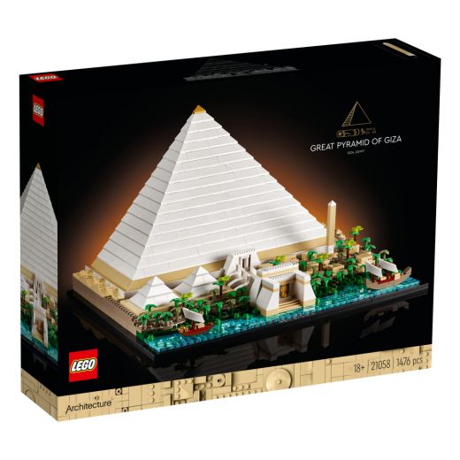 LEGO Architecture - Cheopspyramiden i gruppen LEKSAKER / LEGO / LEGO Architecture hos Spelexperten (21058)