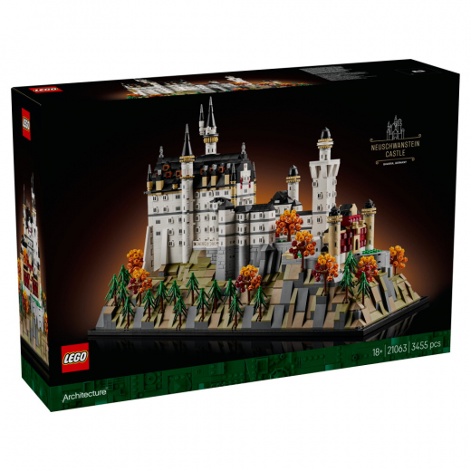 LEGO Architecture - Slottet Neuschwanstein i gruppen LEKSAKER / LEGO / LEGO Architecture hos Spelexperten (21063)