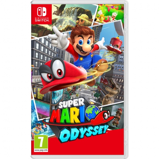 Super Mario Odyssey - Nintendo Switch i gruppen SÄLLSKAPSSPEL / TV-spel / Nintendo Switch hos Spelexperten (211007)