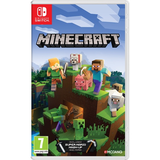 Minecraft - Nintendo Switch i gruppen SÄLLSKAPSSPEL / TV-spel / Nintendo Switch hos Spelexperten (211013)