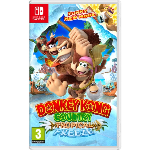 Donkey Kong Country: Tropical Freeze - Nintendo Switch i gruppen SÄLLSKAPSSPEL / TV-spel / Nintendo Switch hos Spelexperten (211039)