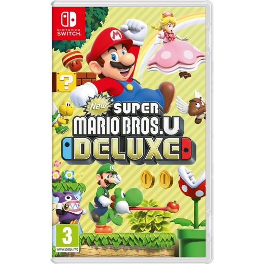 New Super Mario Bros. U Deluxe - Nintendo Switch i gruppen SÄLLSKAPSSPEL / TV-spel / Nintendo Switch hos Spelexperten (211082)
