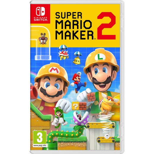 Super Mario Maker 2 - Nintendo Switch i gruppen SÄLLSKAPSSPEL hos Spelexperten (211094)