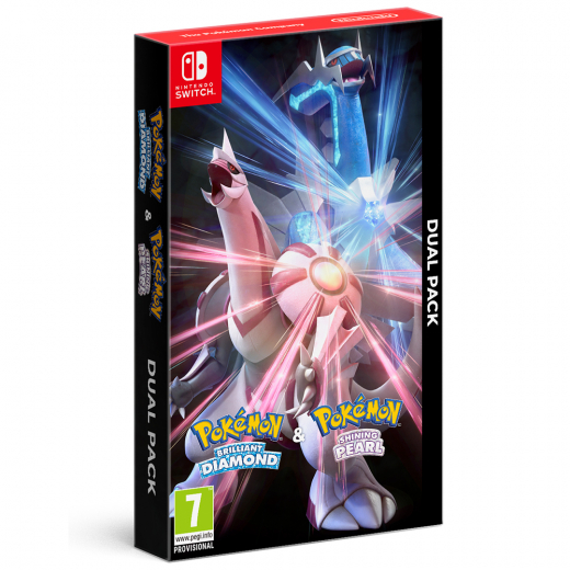 Pokémon Brilliant Diamond, Pokémon Shining Pearl - Dual Pack - Nintendo Switch i gruppen  hos Spelexperten (211177)