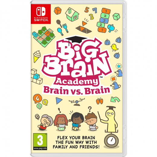 Big Brain Academy: Brain vs. Brain - Nintendo Switch i gruppen SÄLLSKAPSSPEL / TV-spel / Nintendo Switch hos Spelexperten (211192)