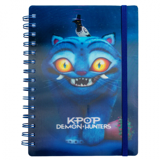 Kpop Demon Hunters - 3D Derpy Tiger A5 Anteckningsbok i gruppen LEKSAKER / Skapa & måla / Skriva och Rita hos Spelexperten (2112063-SR2511458)