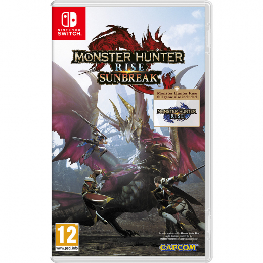 Monster Hunter Rise + Sunbreak - Nintendo Switch i gruppen SÄLLSKAPSSPEL / TV-spel / Nintendo Switch hos Spelexperten (211211)
