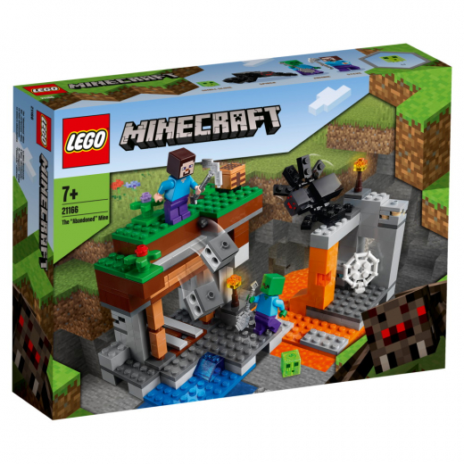 LEGO Minecraft - Den ”övergivna” gruvan i gruppen LEKSAKER / LEGO / LEGO Minecraft hos Spelexperten (21166)
