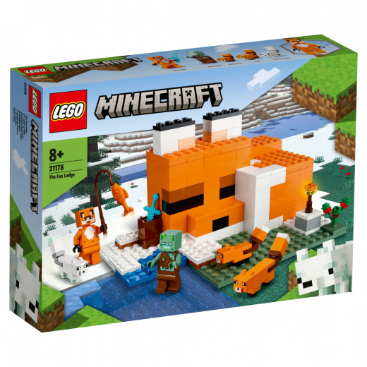 LEGO Minecraft - Rävstugan i gruppen LEKSAKER / LEGO / LEGO Minecraft hos Spelexperten (21178)