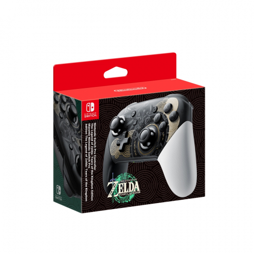 Nintendo Switch Pro Controller - The Legend of Zelda: Tears of the Kingdom Edition i gruppen  hos Spelexperten (212048)