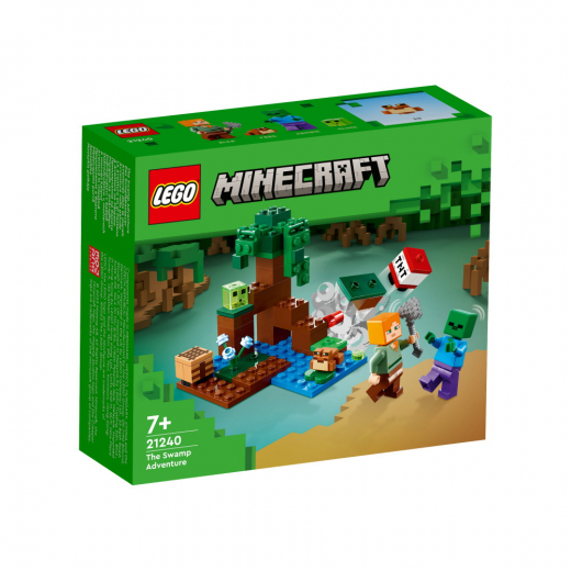 LEGO Minecraft - Träskäventyret i gruppen LEKSAKER / LEGO / LEGO Minecraft hos Spelexperten (21240)