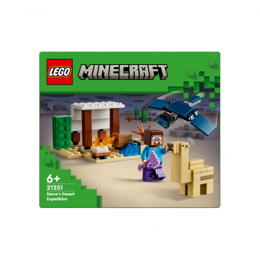 LEGO Minecraft - Steves ökenexpedition i gruppen LEKSAKER / LEGO / LEGO Minecraft hos Spelexperten (21251)