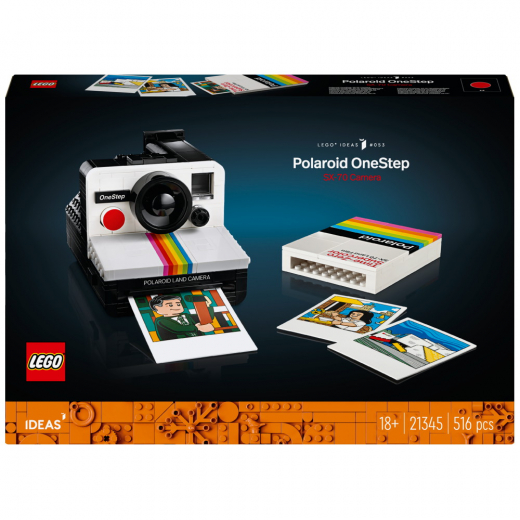 LEGO - Polaroid OneStep SX-70 Kamera i gruppen LEKSAKER / LEGO hos Spelexperten (21345)