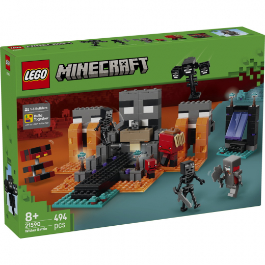 LEGO Minecraft - Wither-strid i gruppen LEKSAKER / LEGO / LEGO Minecraft hos Spelexperten (21590)