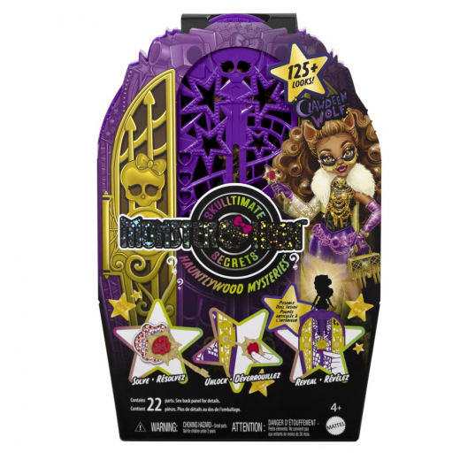 Monster High - Skulltimate Secrets Clawdeen i gruppen LEKSAKER / Figurer och lekset / Monster High hos Spelexperten (218-2551)