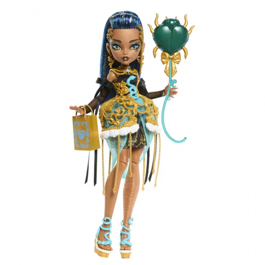 Monster High Scary Sweet Birthday Cleo i gruppen LEKSAKER / Figurer och lekset / Monster High hos Spelexperten (218-2562)