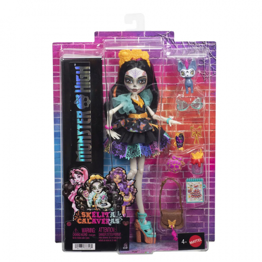 Monster High Core Doll Skelita Calaveras i gruppen LEKSAKER / Figurer och lekset / Monster High hos Spelexperten (218-2607)