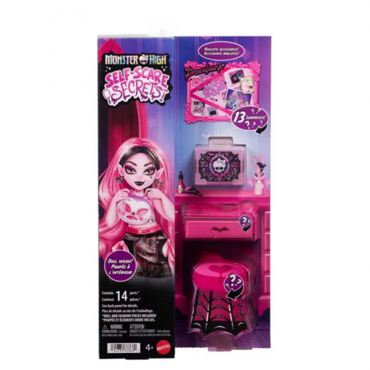 Monster High - Self-Scare Secrets Draculaura i gruppen LEKSAKER / Figurer och lekset / Monster High hos Spelexperten (218-2609)