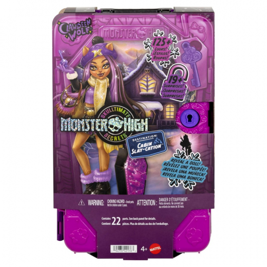 Monster High - Skulltimate Secrets Clawdeen Wolf i gruppen LEKSAKER / Figurer och lekset / Monster High hos Spelexperten (218-2650)