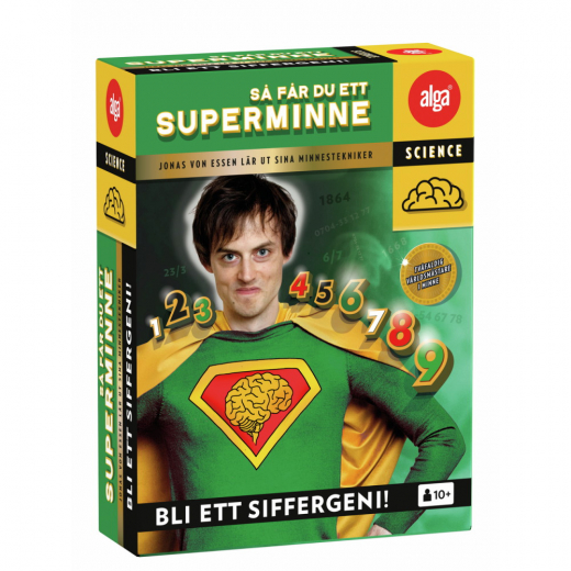 Superminne Siffergeni i gruppen SÄLLSKAPSSPEL hos Spelexperten (21978110)
