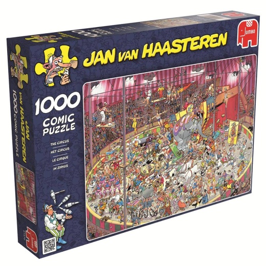 Jan van Haasteren Pussel - The Circus 1000 bitar i gruppen  hos Spelexperten (22-01470)