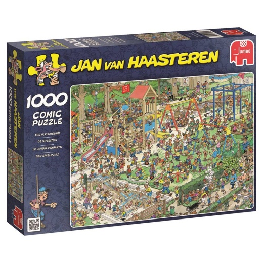 Jan van Haasteren Pussel - The Playground 1000 bitar i gruppen  hos Spelexperten (22-01599)