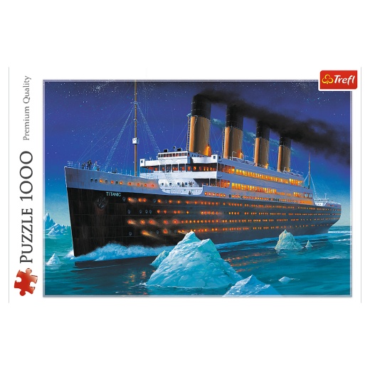 Trefl Pussel: Titanic 1000 Bitar i gruppen PUSSEL / 1000 bitar hos Spelexperten (22-10080)