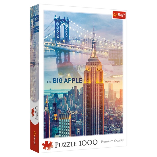 Trefl Pussel: New York at Dawn 1000 Bitar i gruppen PUSSEL / 1000 bitar hos Spelexperten (22-10393)