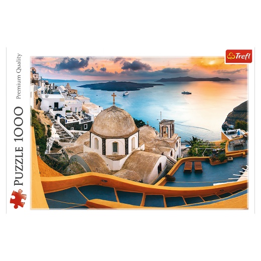Trefl Pussel: Fairytale Santorini 1000 Bitar i gruppen  hos Spelexperten (22-10445)