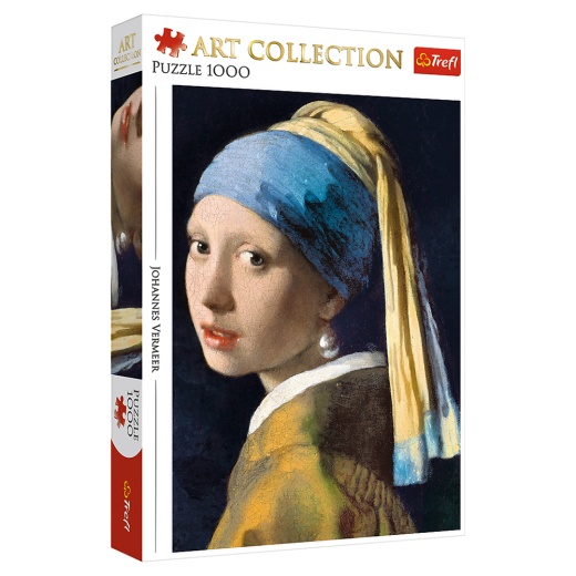 Trefl Pussel: Girl With a Pearl Earring 1000 Bitar i gruppen PUSSEL / 1000 bitar hos Spelexperten (22-10522)