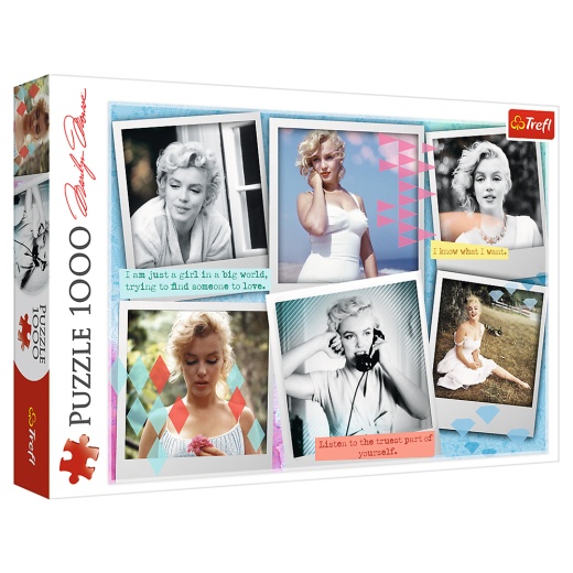 Trefl Pussel: Photographs of Marilyn Monroe 1000 Bitar i gruppen PUSSEL / 1000 bitar hos Spelexperten (22-10529)