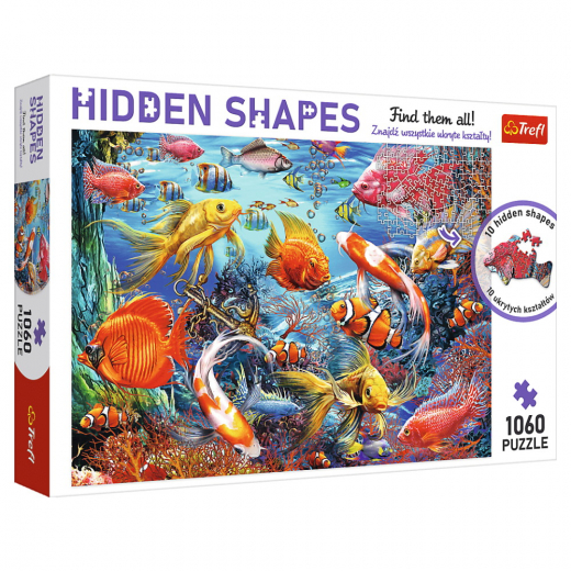 Trefl Pussel: Underwater Life 1060 Bitar i gruppen  hos Spelexperten (22-10676)